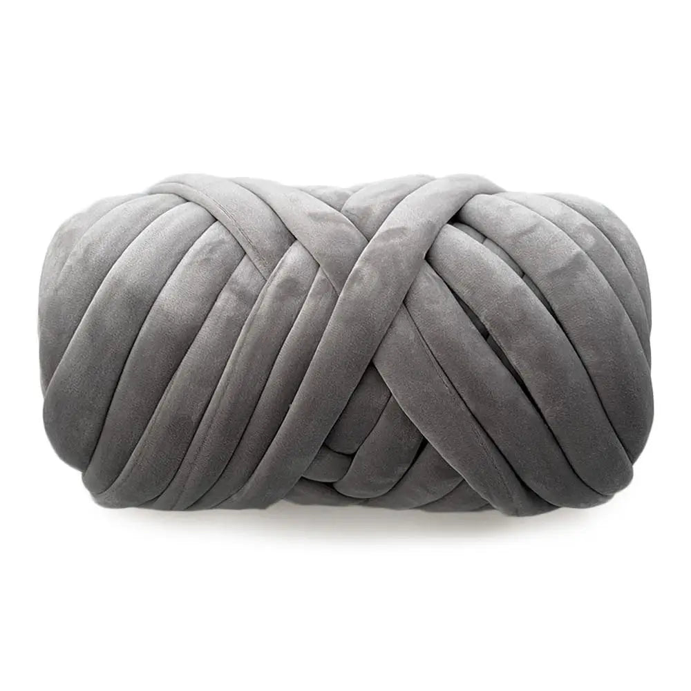 250/500g Velvet Super Bulky Yarn - Hand Knit DIY Blanket & Carpets