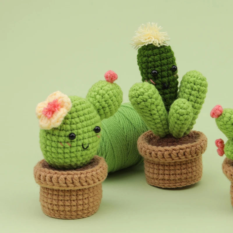 Crochet Starter Kit for Adults | 3/6pc Beginner Set with Hooks & Yarn